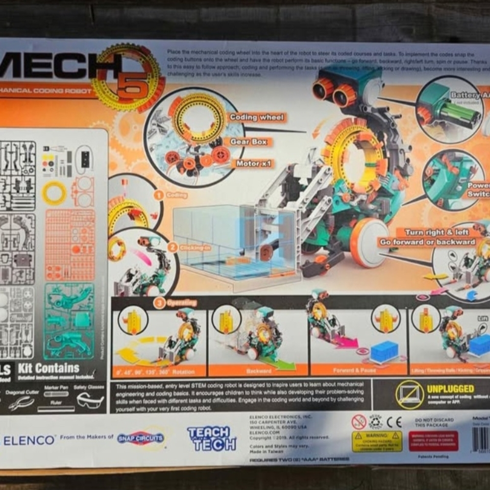 Mech 5 Mechanical Coding Robot - Multicolor - Picture 2 of 4